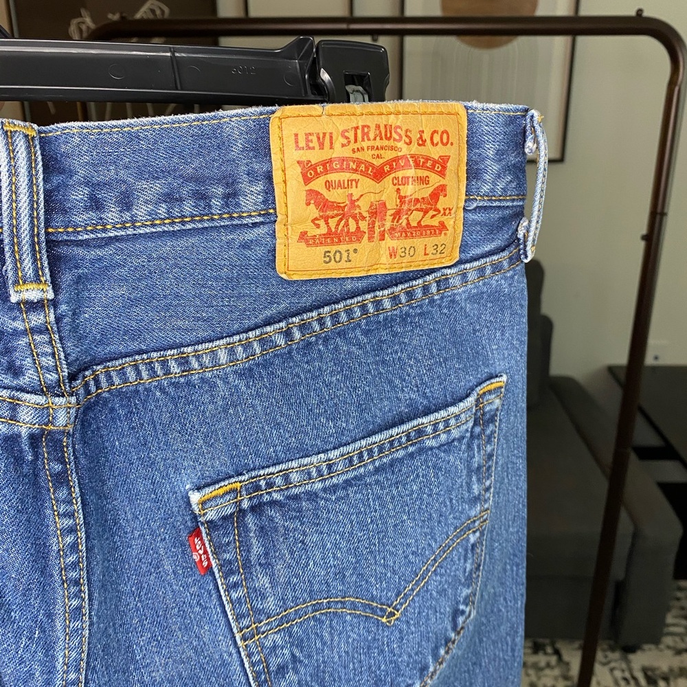 Vintage Levi 501’s.